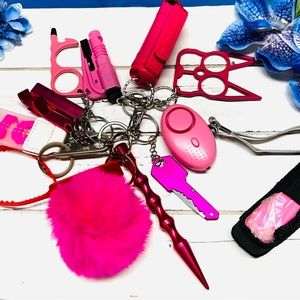 Off White Keychain self defense